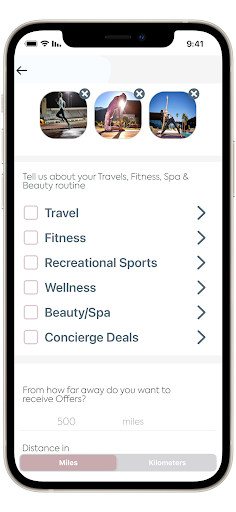 Android application Ask a Concierge screenshort