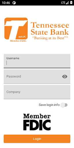 Android application TSB Mobile Business Deposit screenshort