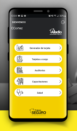 Android application Mabe screenshort