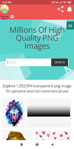 Only PNG Screen 2