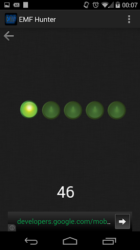 EMF Hunter Screen 2