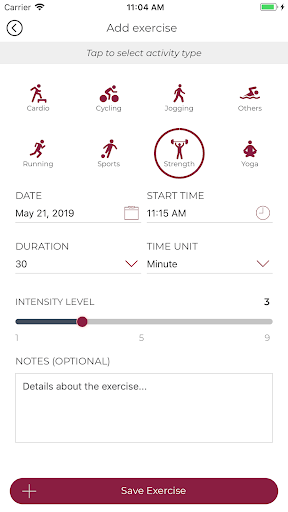 Android application HT CARE screenshort