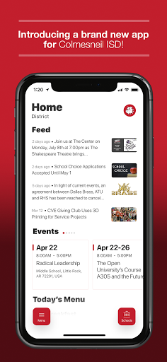 Android application Colmesneil ISD, TX screenshort