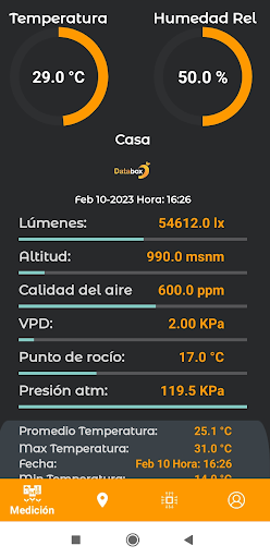 DataBox Screen 2