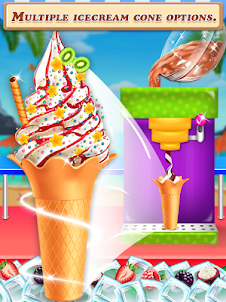 Street Ice Cream Shop - Summer Beach Carnival