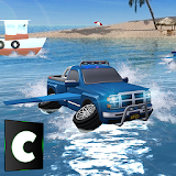 Water Surfer Car Racing icon