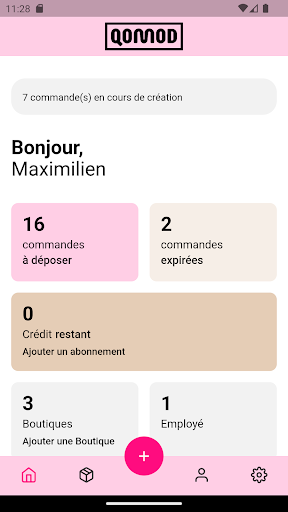 QOMOD Screen 2