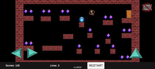 Android application Cx Roller Ball 2D screenshort