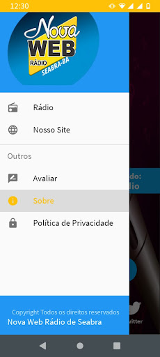 Rádio Nova FM Seabra Ba Screen 3