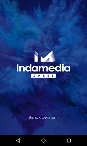 Android application Indamedia Sales screenshort