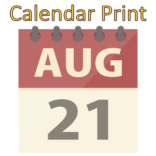 Calendar Print  Icon
