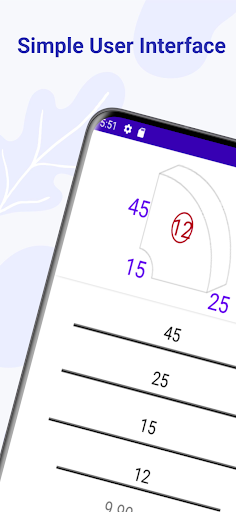 Android application Duct Area Calculator HVAC screenshort