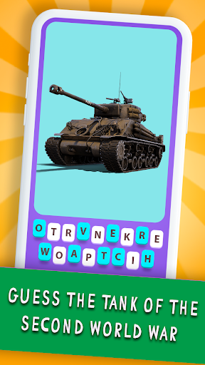 Android application World War II Tanks Quiz screenshort