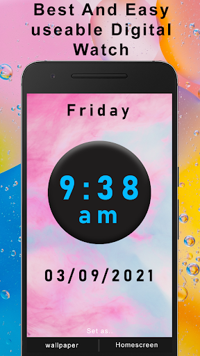 Digital Clock Smart Watch