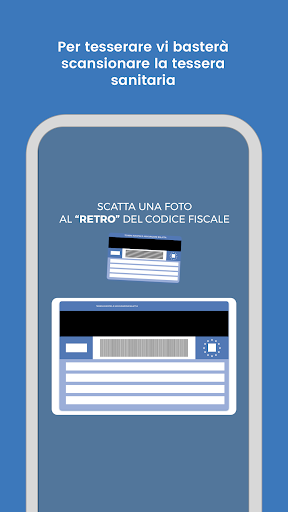 Android application ASC Tesseramento screenshort