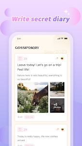 Gossip Diary-Journal With Lock