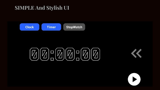 Clock Counter Themes Screen 2