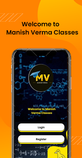 Android application Manish Verma Classes screenshort