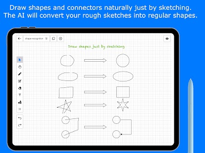 Lekh: intelligent whiteboard Screenshot