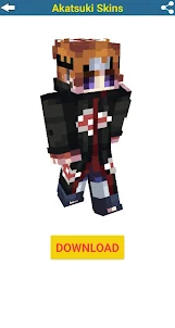 Akatsuki Skins For Minecraft