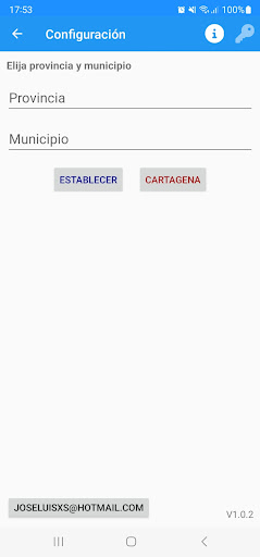 Android application GasolinerasCT screenshort