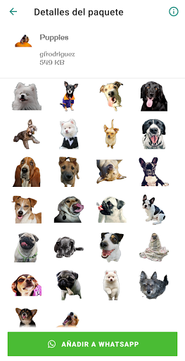 WAStickerApps - Pets Stickers Screen 2