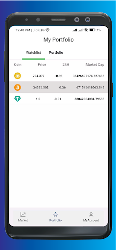 cxfolio Screen 2