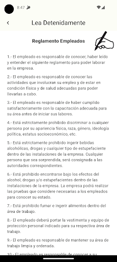 Reglamento - Firma Fácilmente Screen 3