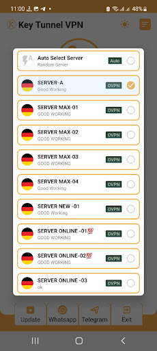 Key Tunnel Vpn Screenshot 4 - AppWisp.com