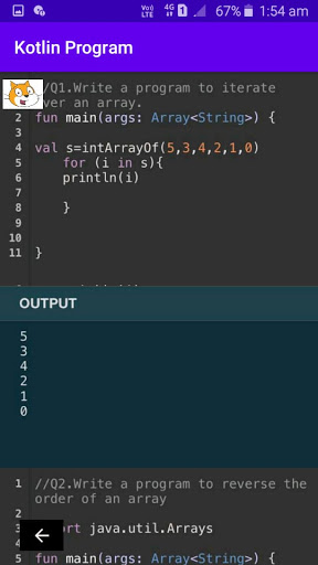 Android application LamSoft - Kotlin screenshort