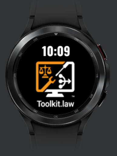 Toolkit.law Watch Face