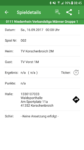 TV Vorst Handball Screen 3