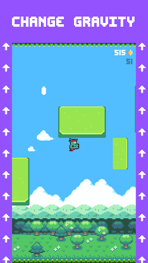 Android application Gravity Platformer - 2D Runner screenshort