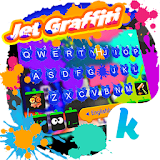 Jet Graffiti Art Splash Keyboard Theme icon