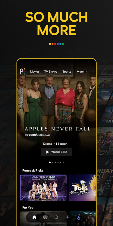 Peacock TV: Stream TV & Movies - New - (Android)
