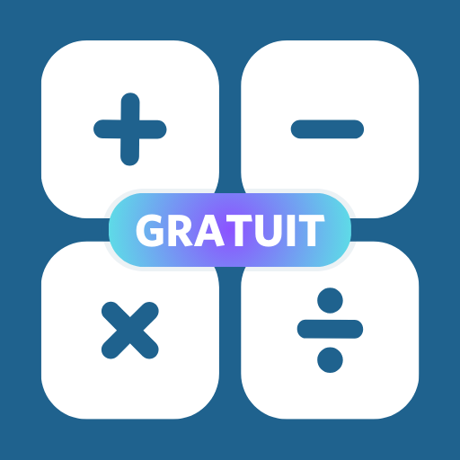 Calculatrice touches géantes logo