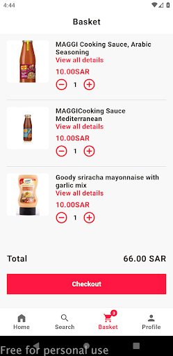 Different Sauces Screen 3