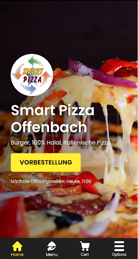 Android application Smart Pizza Offenbach screenshort