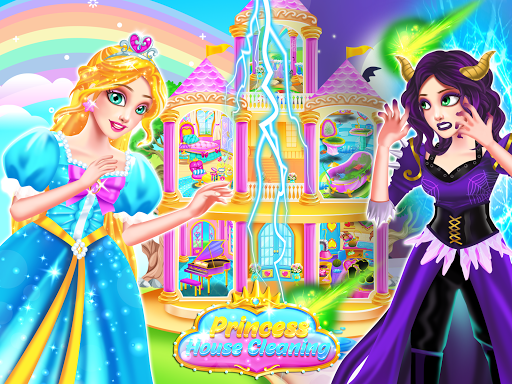 Princess Castle House Cleanup - Cleaning for Girls apkpoly screenshots 9