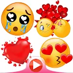 Cover Image of डाउनलोड 💕😍WAStickerApps animated stickers for Whatsapp  APK