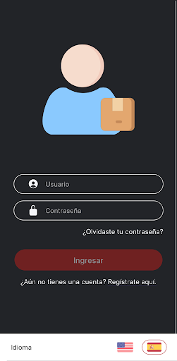 Android application Mi Encarguito con viajeros screenshort