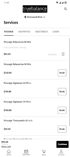 True Balance Mobile Screen 3