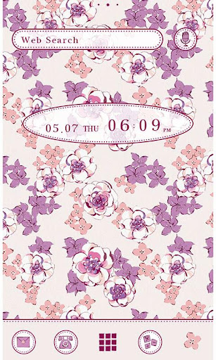 Android application icon&wallpaper-Elegant Floral- screenshort