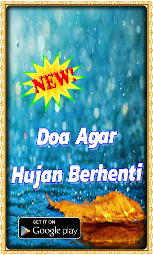 Doa Agar Hujan Berhenti