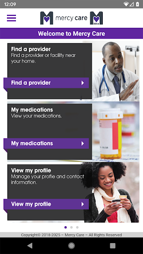 Android application Mercy Care RBHA screenshort