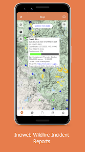 Wildfire - Fire Map Info Capture d'écran