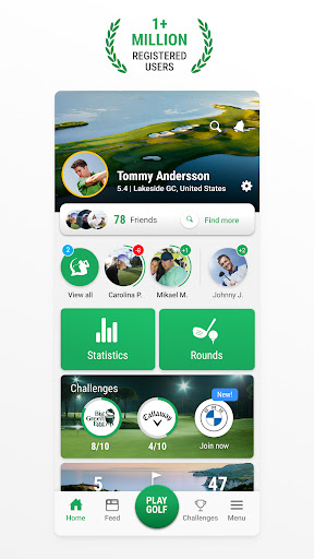 Golf GameBook Scorecard & GPS 9.3.0 screenshots 1