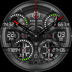 SWF Excelsior Digital Watch Fa