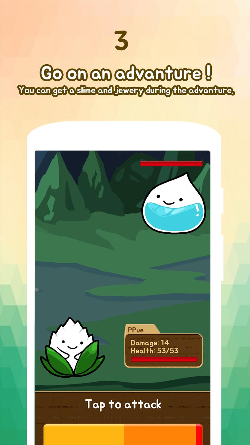 Android application Slime Evolution screenshort