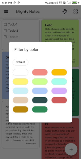 MightyNotes: Notes App Screen 2